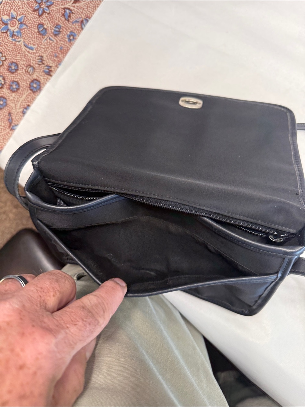 Nine West Black Crossbody Bag - Picture 7 of 10
